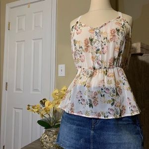 Floral springs blouse